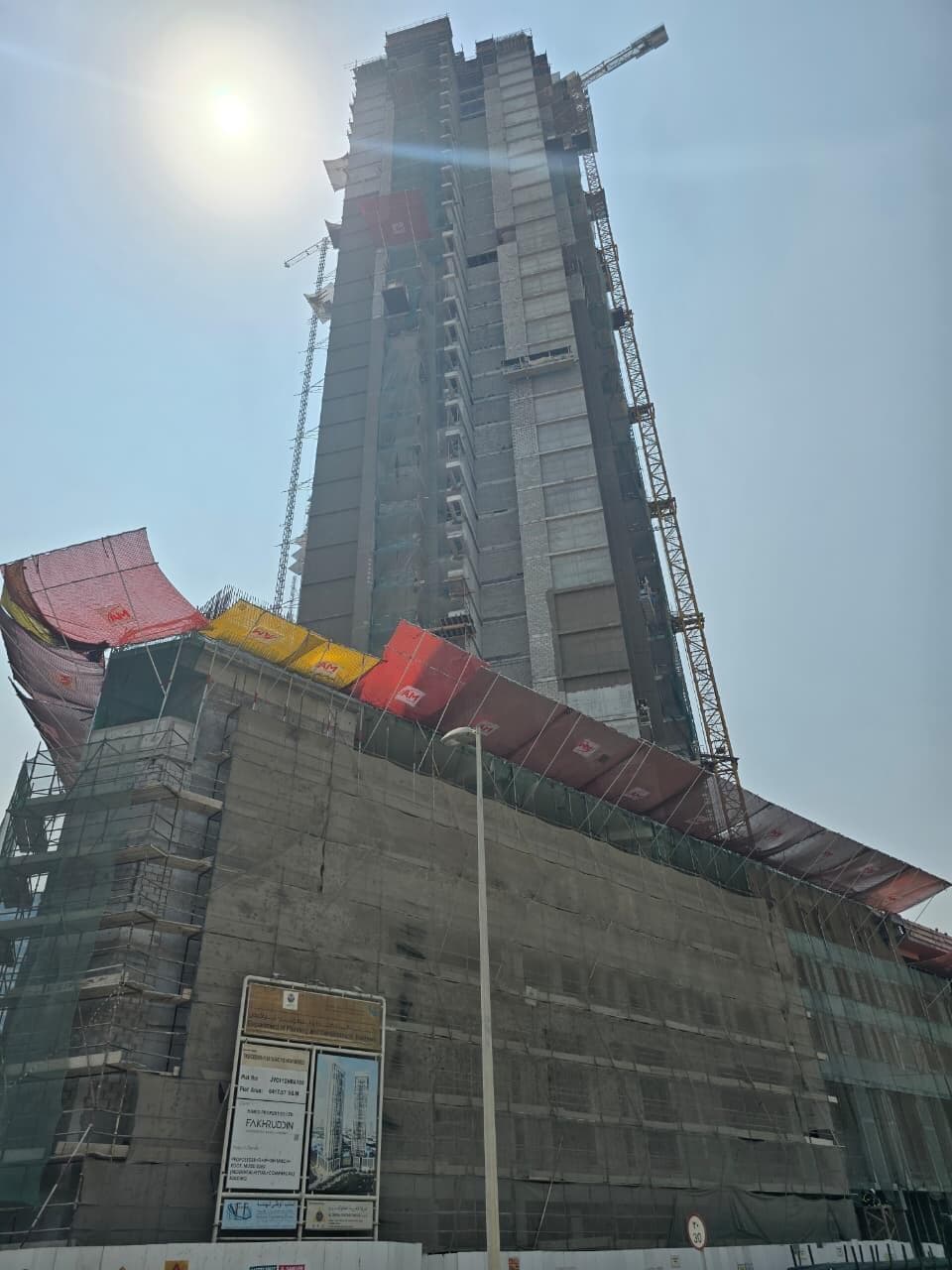 Maimoon Gardens - Construction