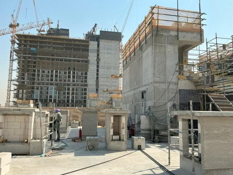 Sobha One - Construction