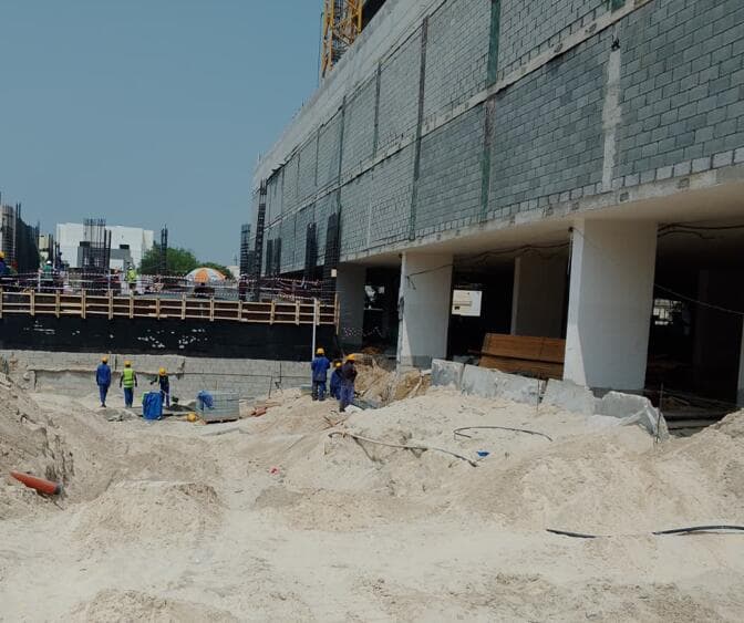 Purvanchal Triana Residence - Construction