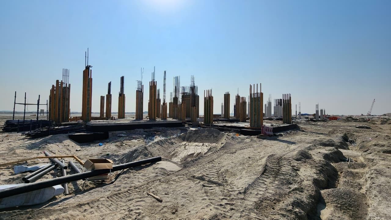 Palm Jebel Ali - Construction