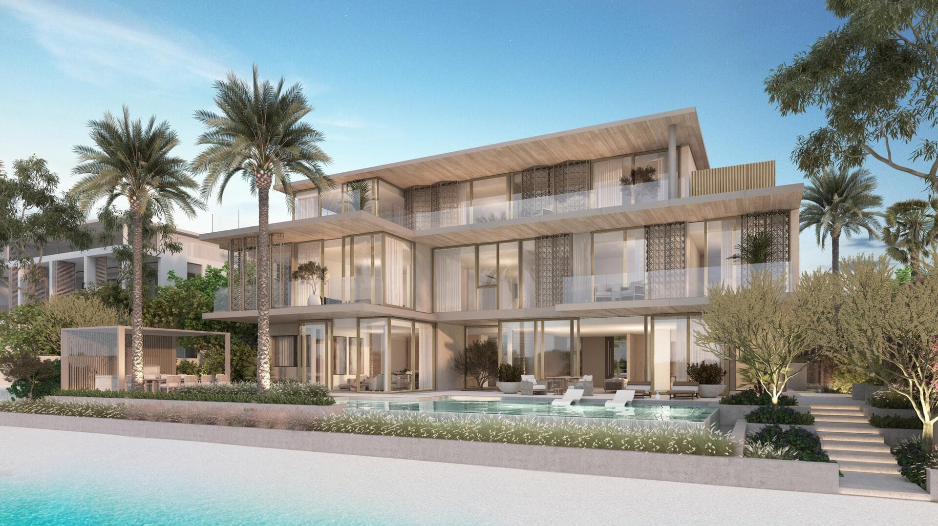 Palm Jebel Ali — The Beach and Coral Villa Collections — Frond C - Renders