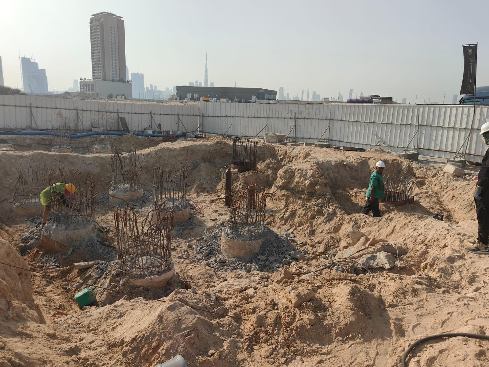 The Waterway - Construction