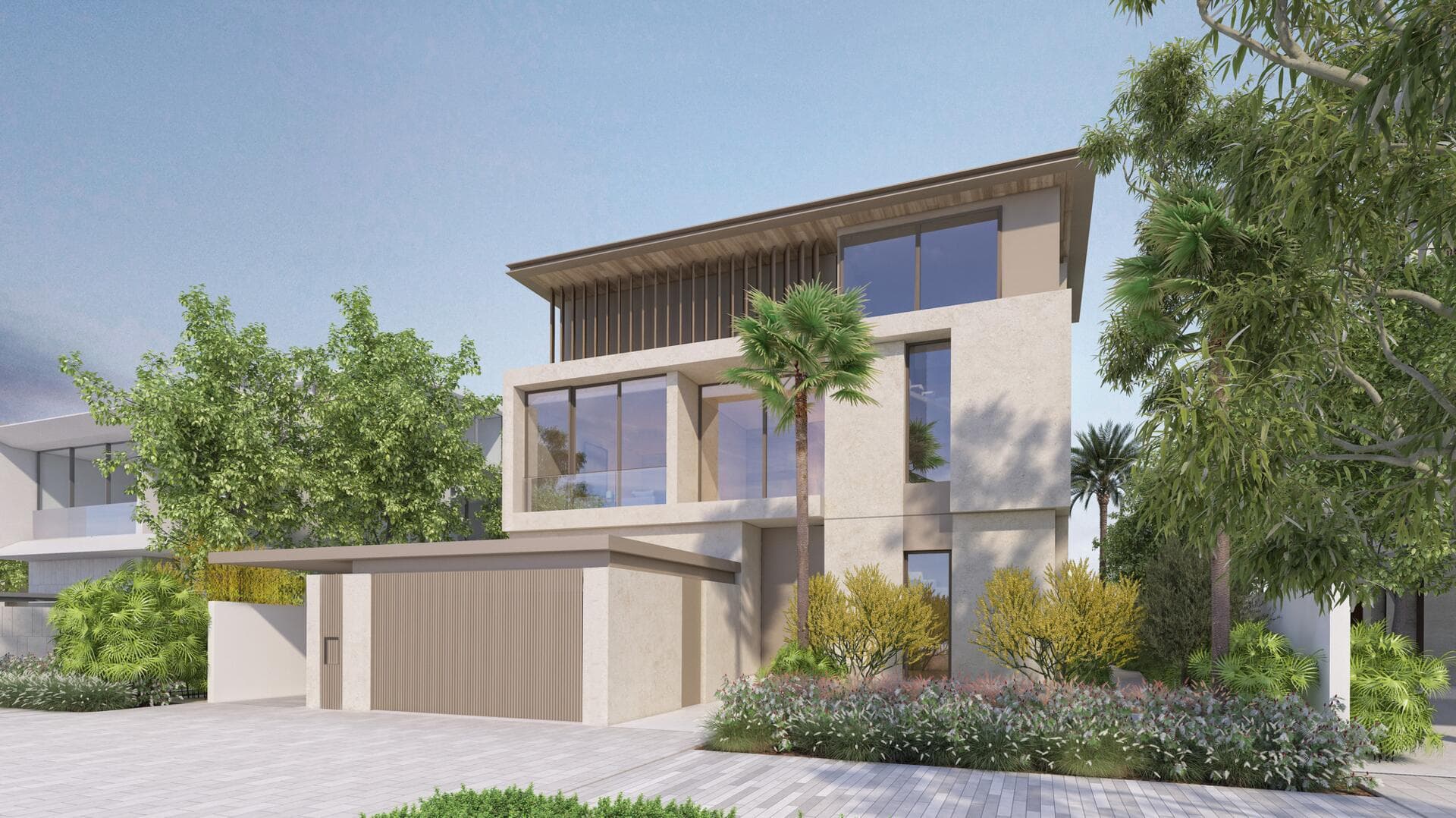 Palm Jebel Ali — The Beach and Coral Villa Collections — Frond A - Renders