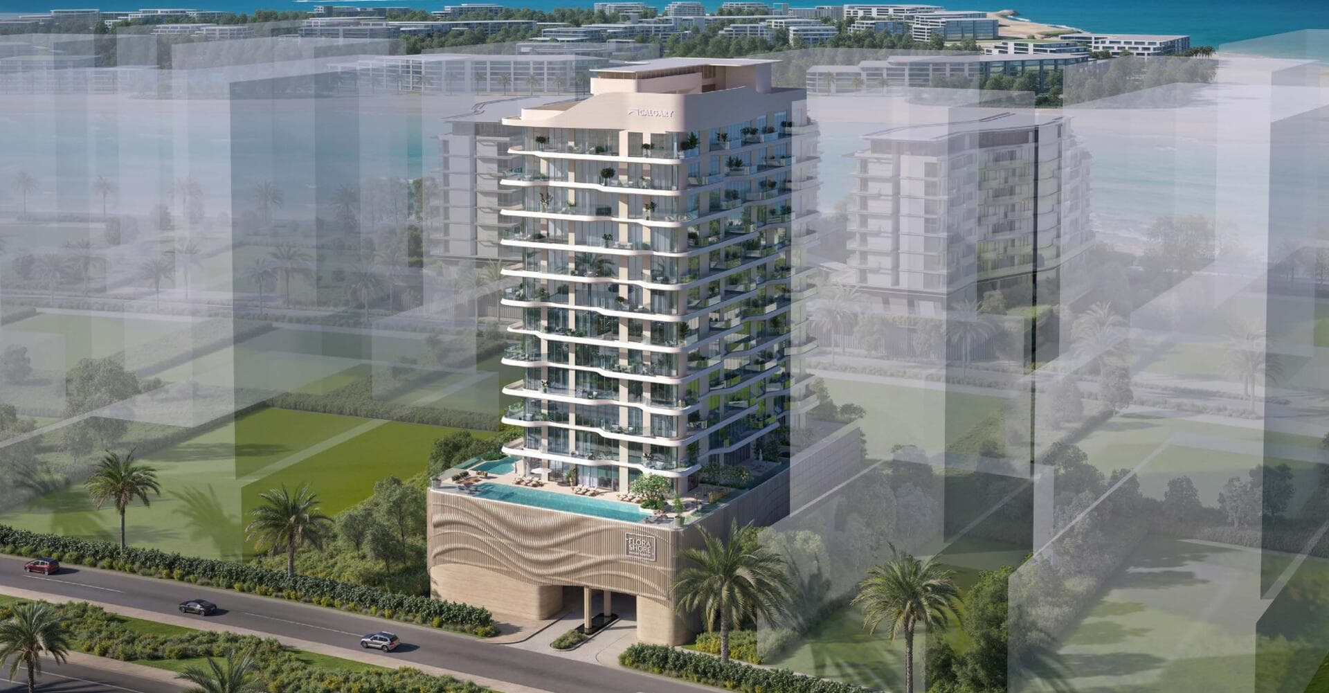 Flora Shore Beachfront Residences - Renders