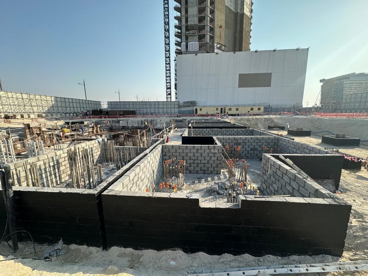 Saria - Construction