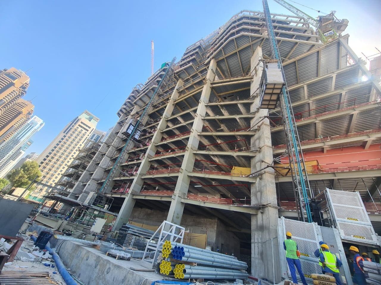Habtoor Grande Residence - Construction