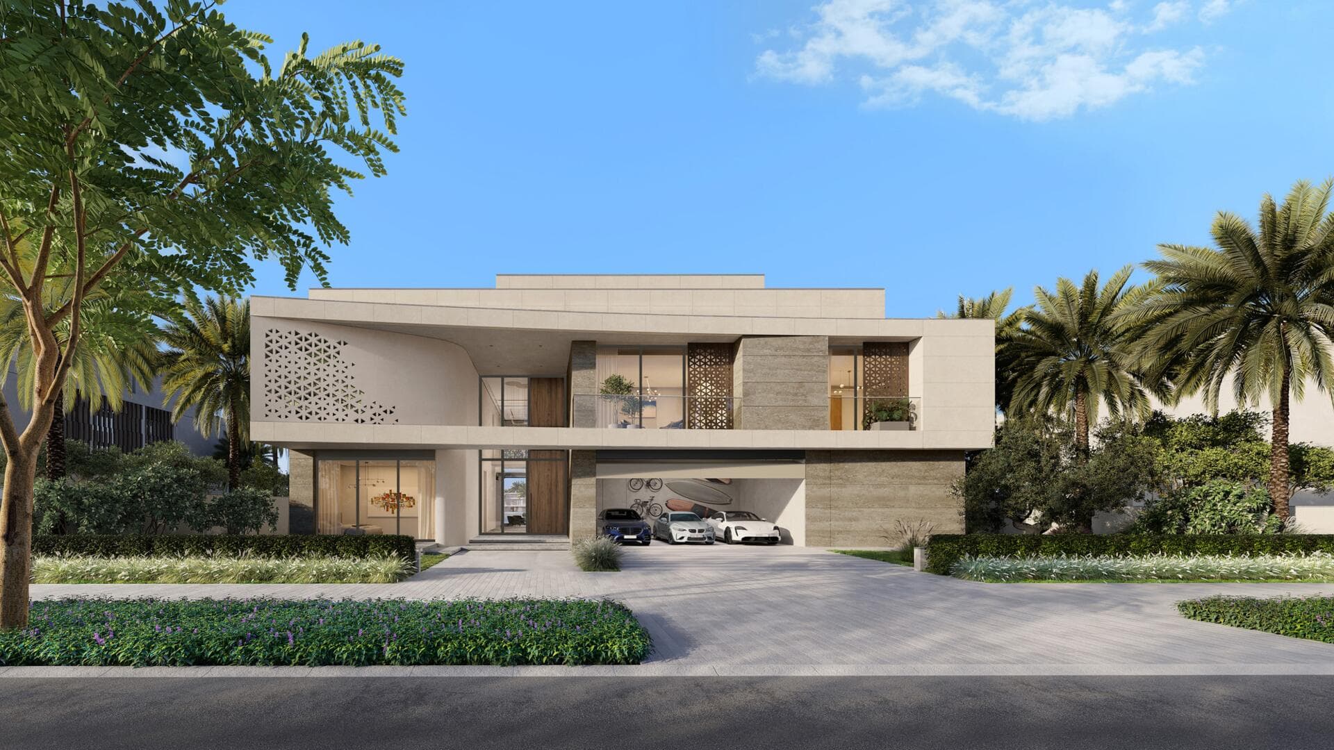 Palm Jebel Ali — The Beach and Coral Villa Collections — Frond C - Renders