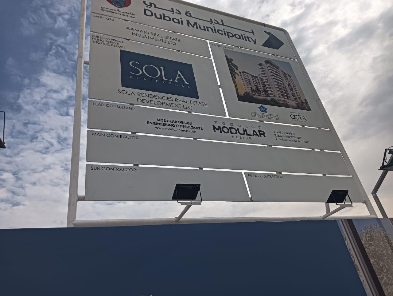 SOLA Residences - Construction