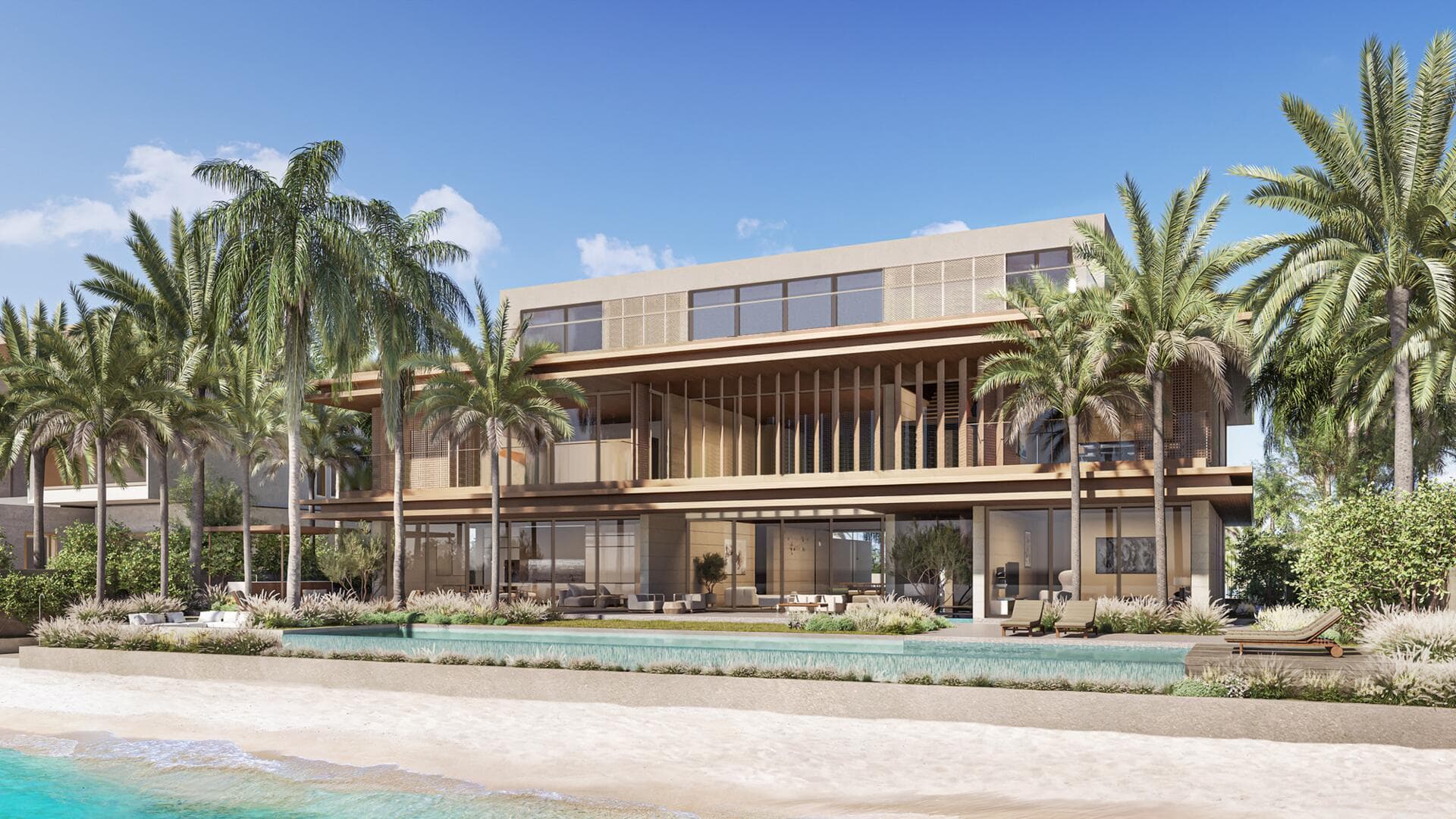 Palm Jebel Ali — The Beach and Coral Villa Collections — Frond A - Renders