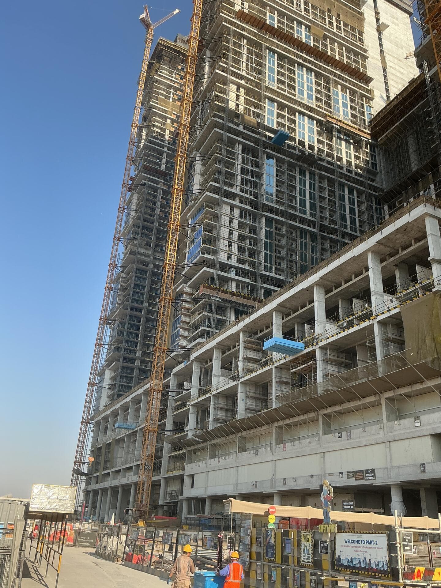 Sobha One - Construction