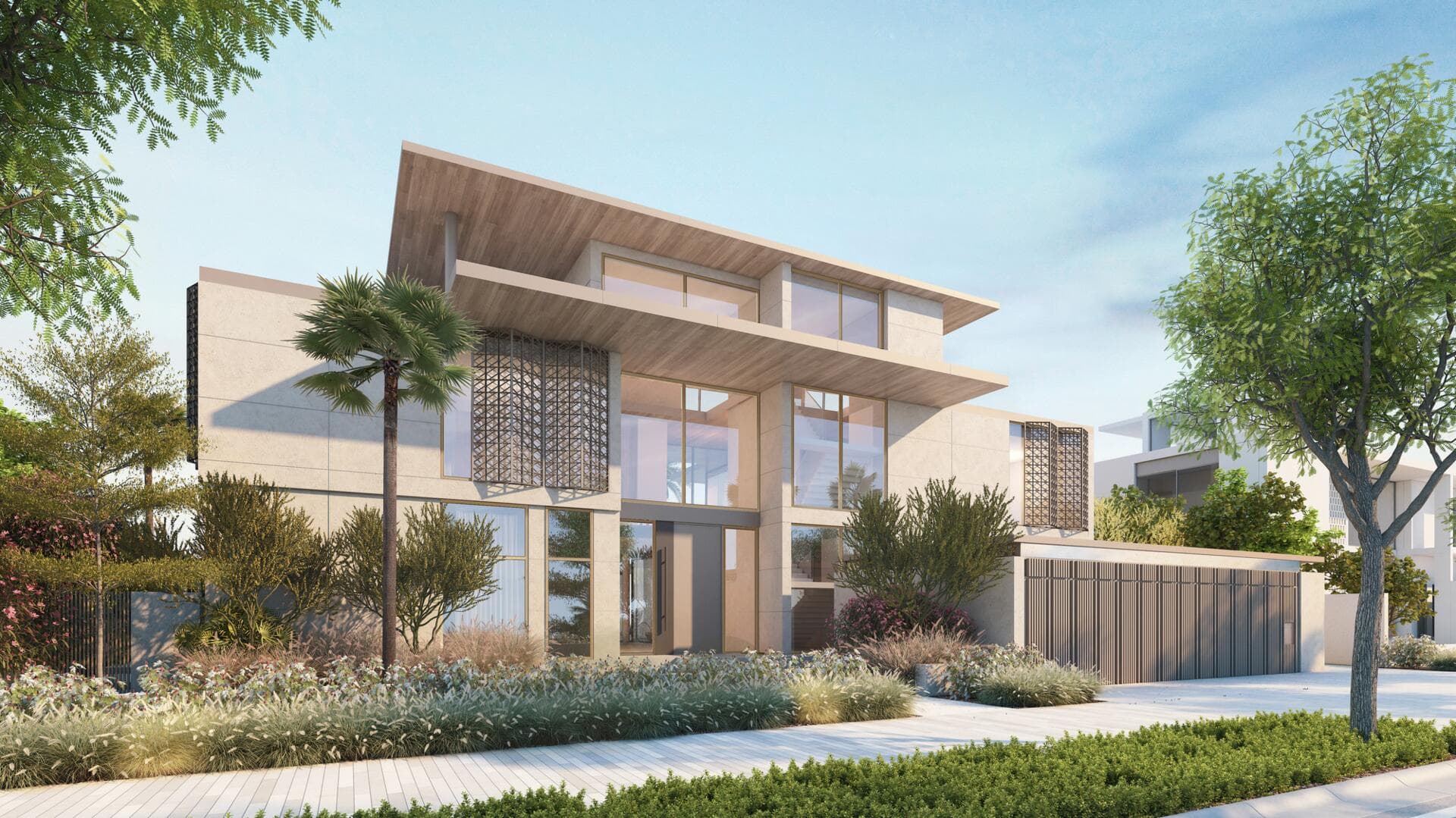 Palm Jebel Ali — The Beach and Coral Villa Collections — Frond A - Renders
