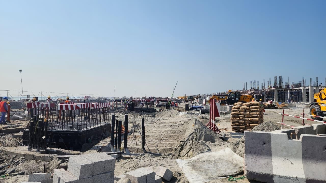 Palm Jebel Ali - Construction