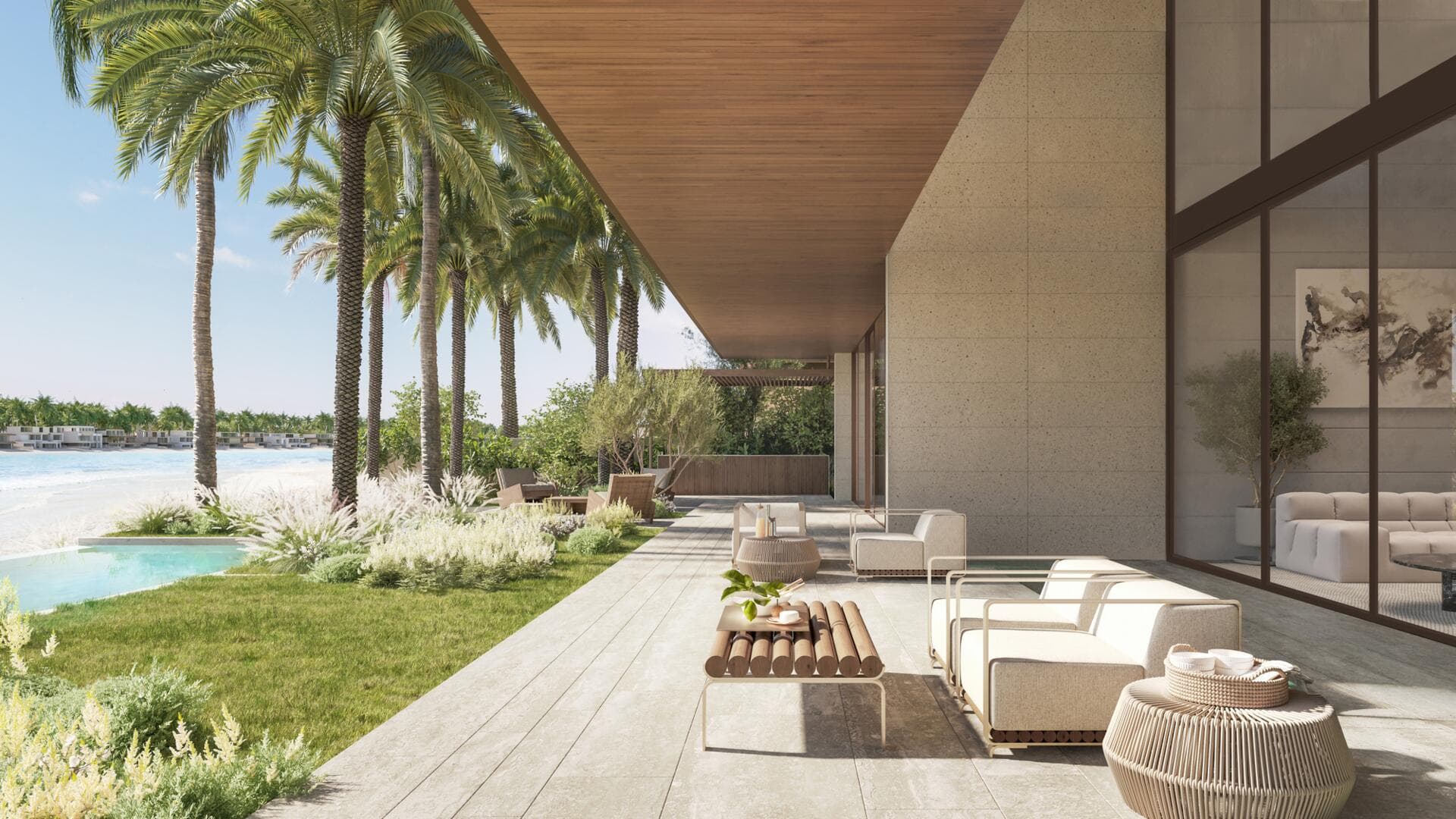 Palm Jebel Ali — The Beach and Coral Villa Collections — Frond B - Finishing