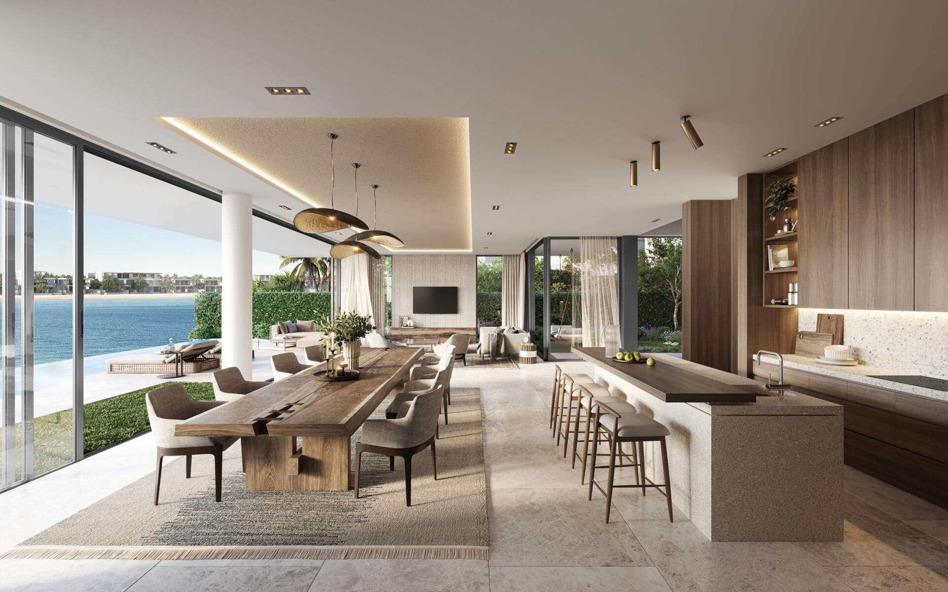 Palm Jebel Ali — The Beach and Coral Villa Collections — Frond B - Finishing