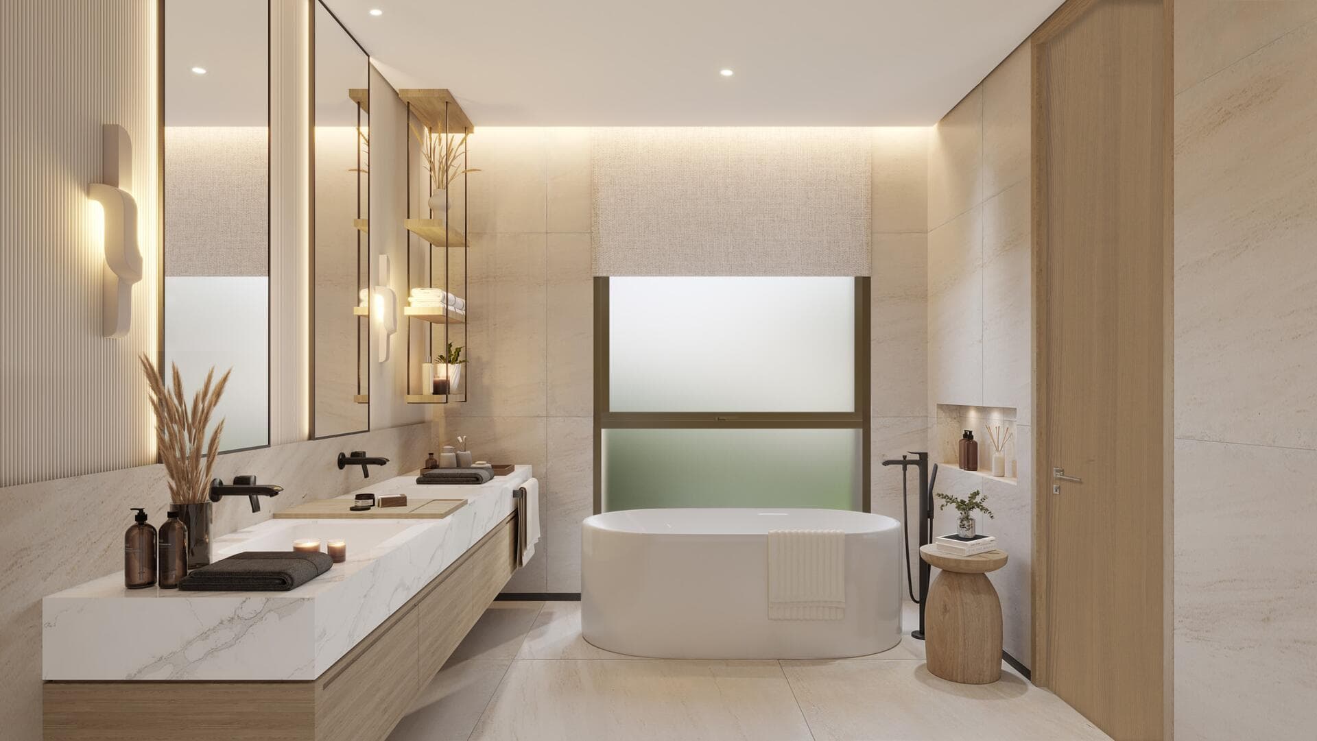 Palm Jebel Ali — The Beach and Coral Villa Collections — Frond B - Finishing