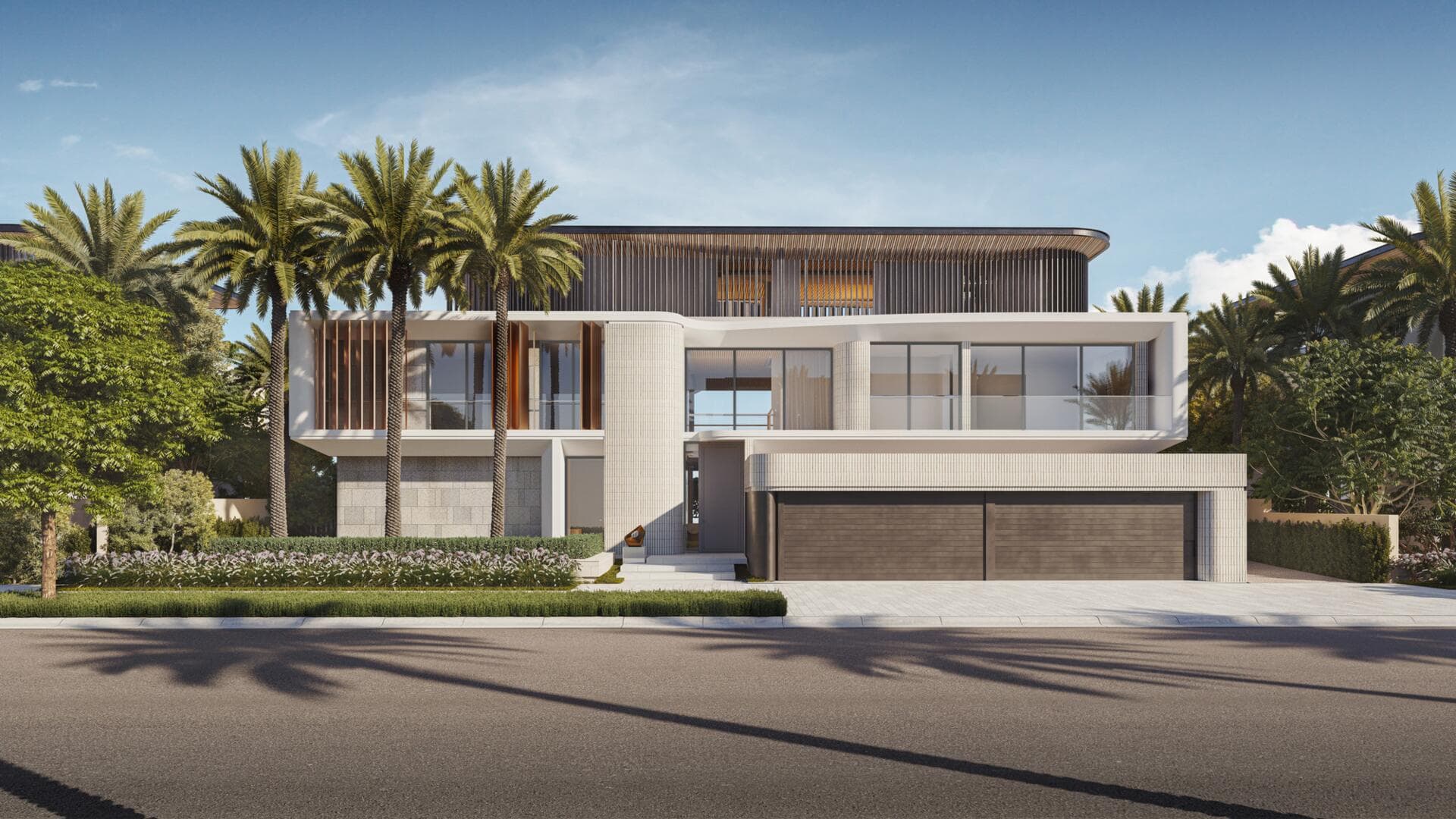 Palm Jebel Ali — The Beach and Coral Villa Collections — Frond A - Renders