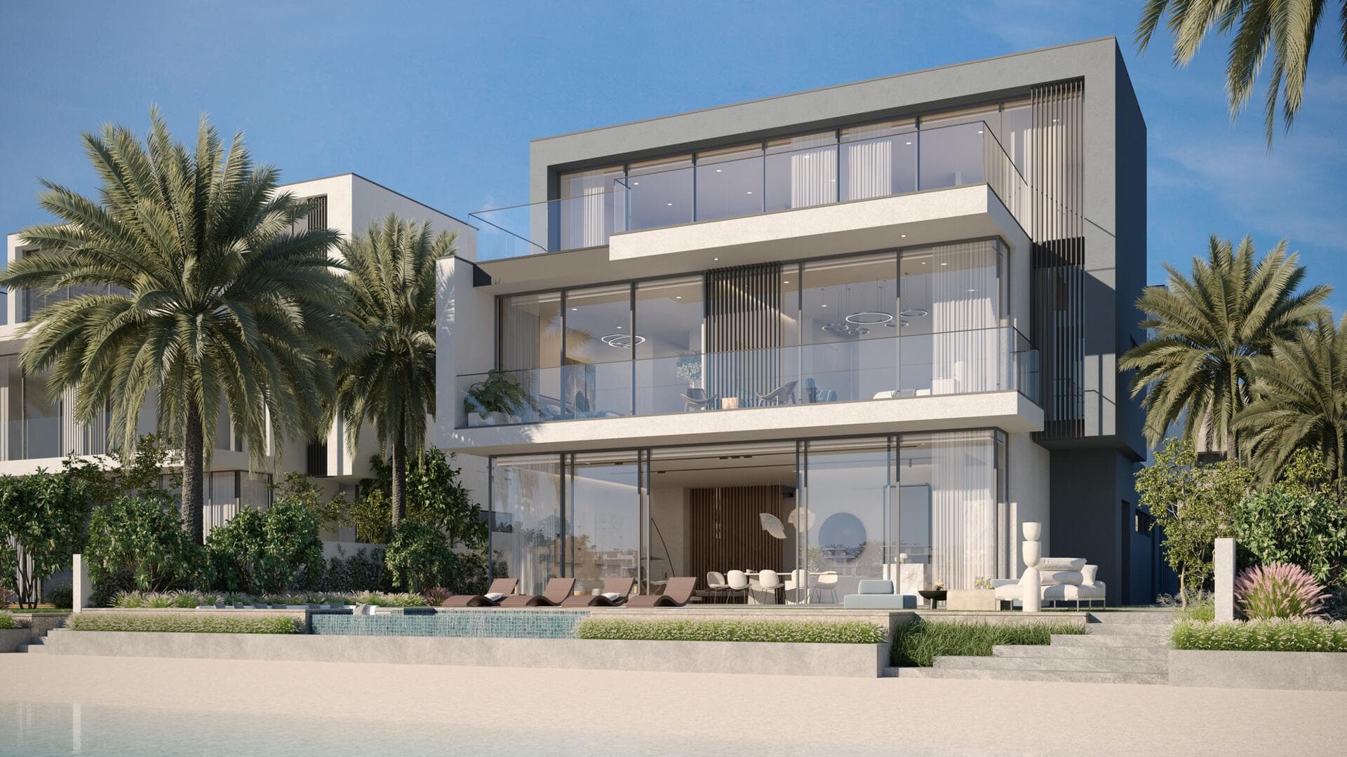 Palm Jebel Ali — The Beach and Coral Villa Collections — Frond C - Renders