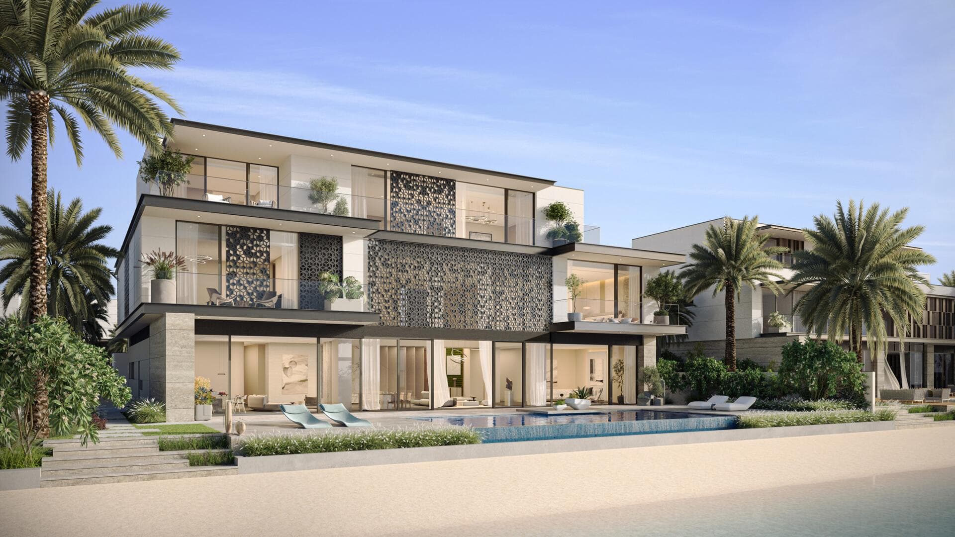 Palm Jebel Ali — The Beach and Coral Villa Collections — Frond A - Renders