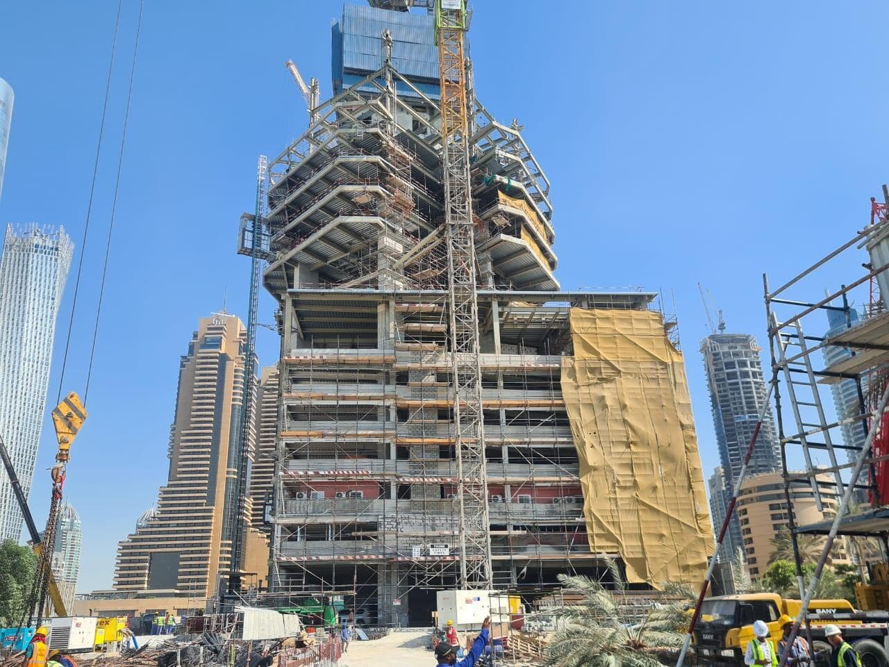 Habtoor Grande Residence - Construction