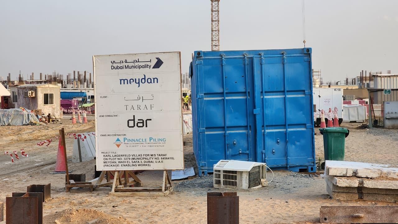 Karl Lagerfeld Villas - Construction