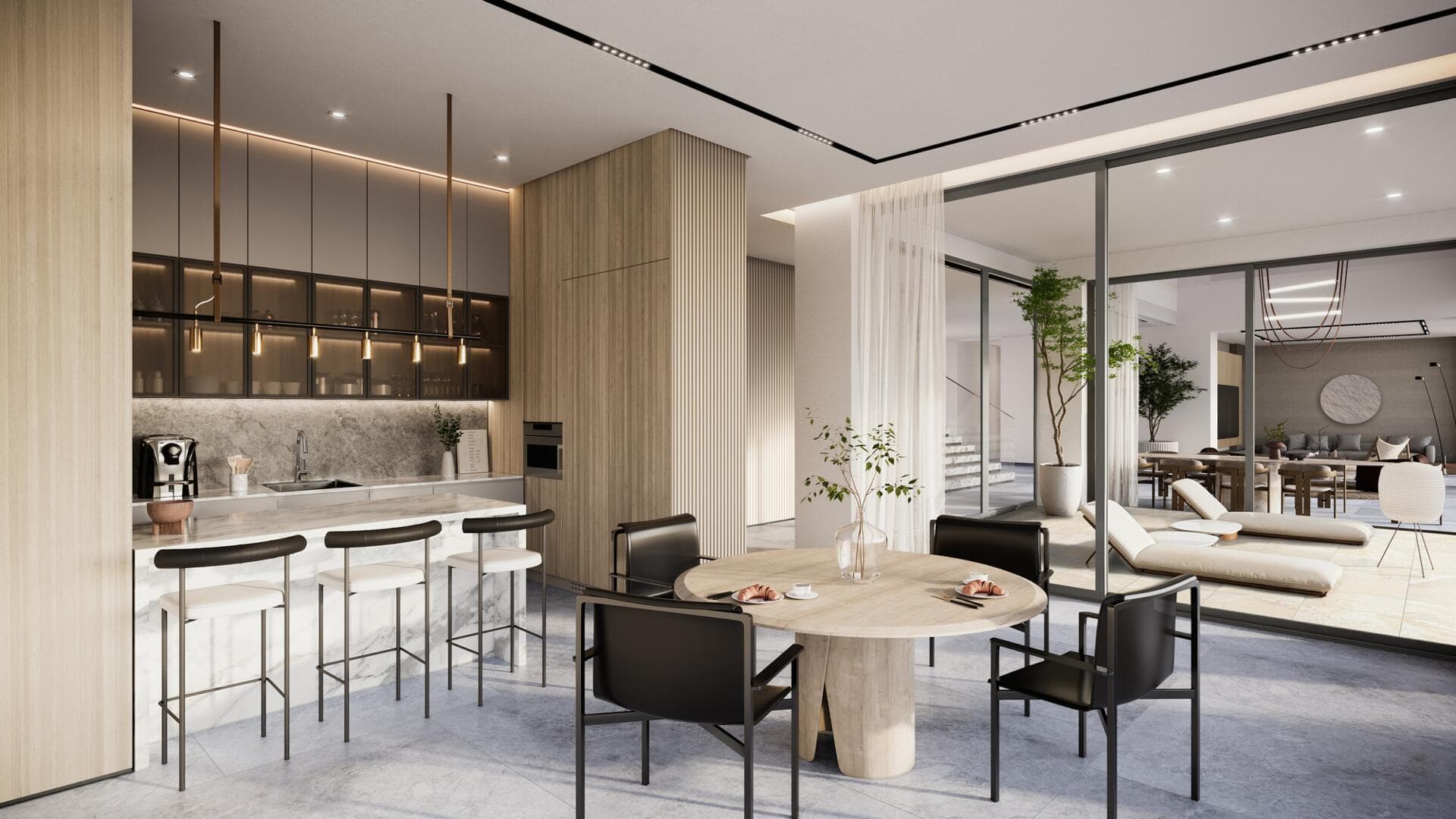 Palm Jebel Ali — The Beach and Coral Villa Collections — Frond B - Finishing
