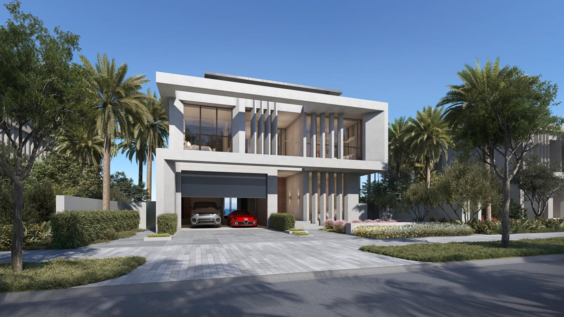 Palm Jebel Ali — The Beach and Coral Villa Collections — Frond A - Renders