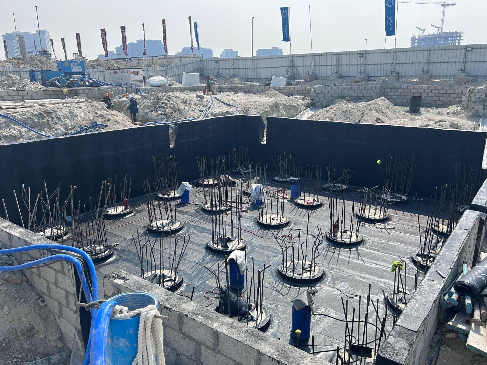 Ocean Tower - Construction