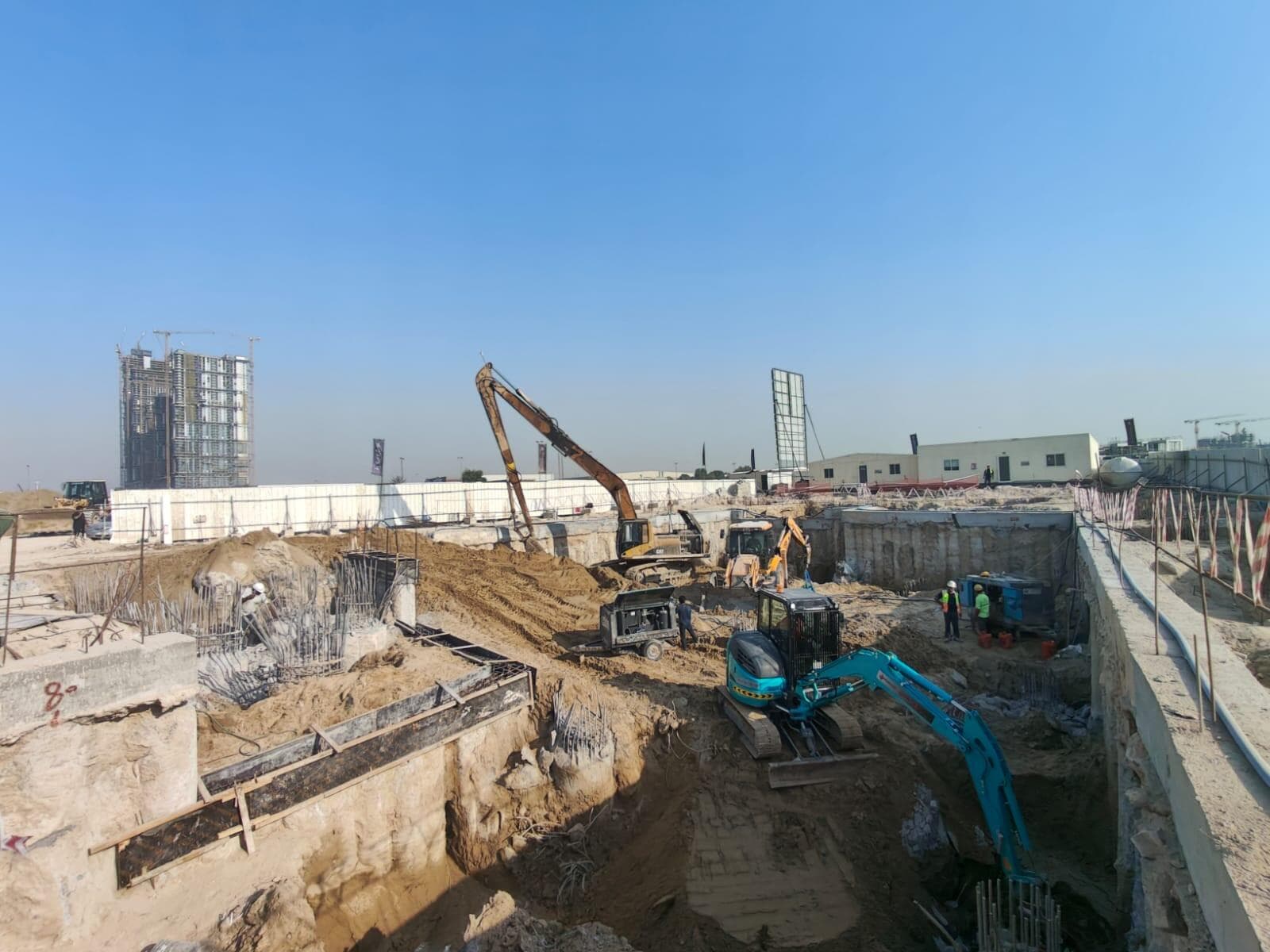 The Waterway - Construction