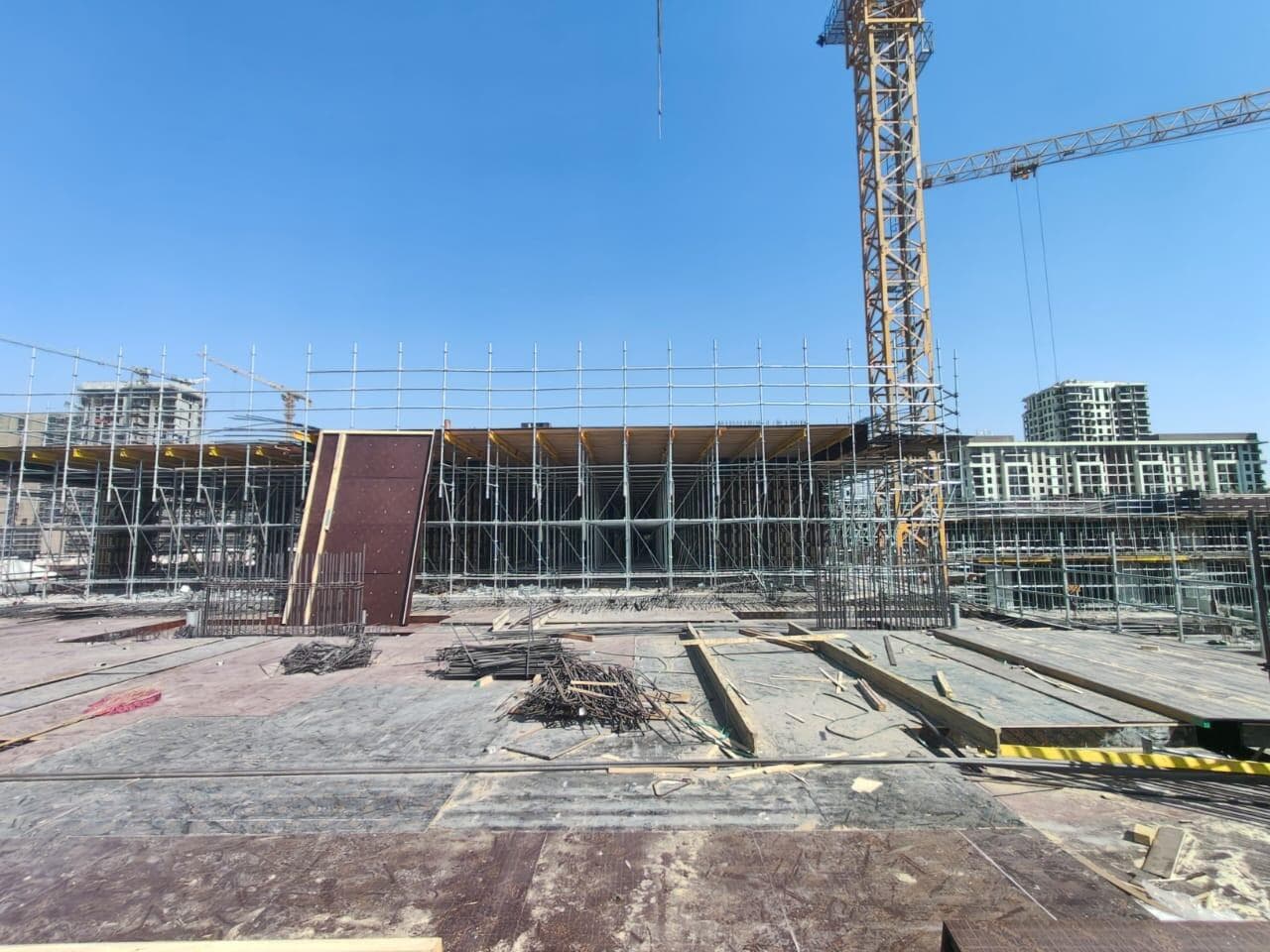 Haya on the Park - Construction