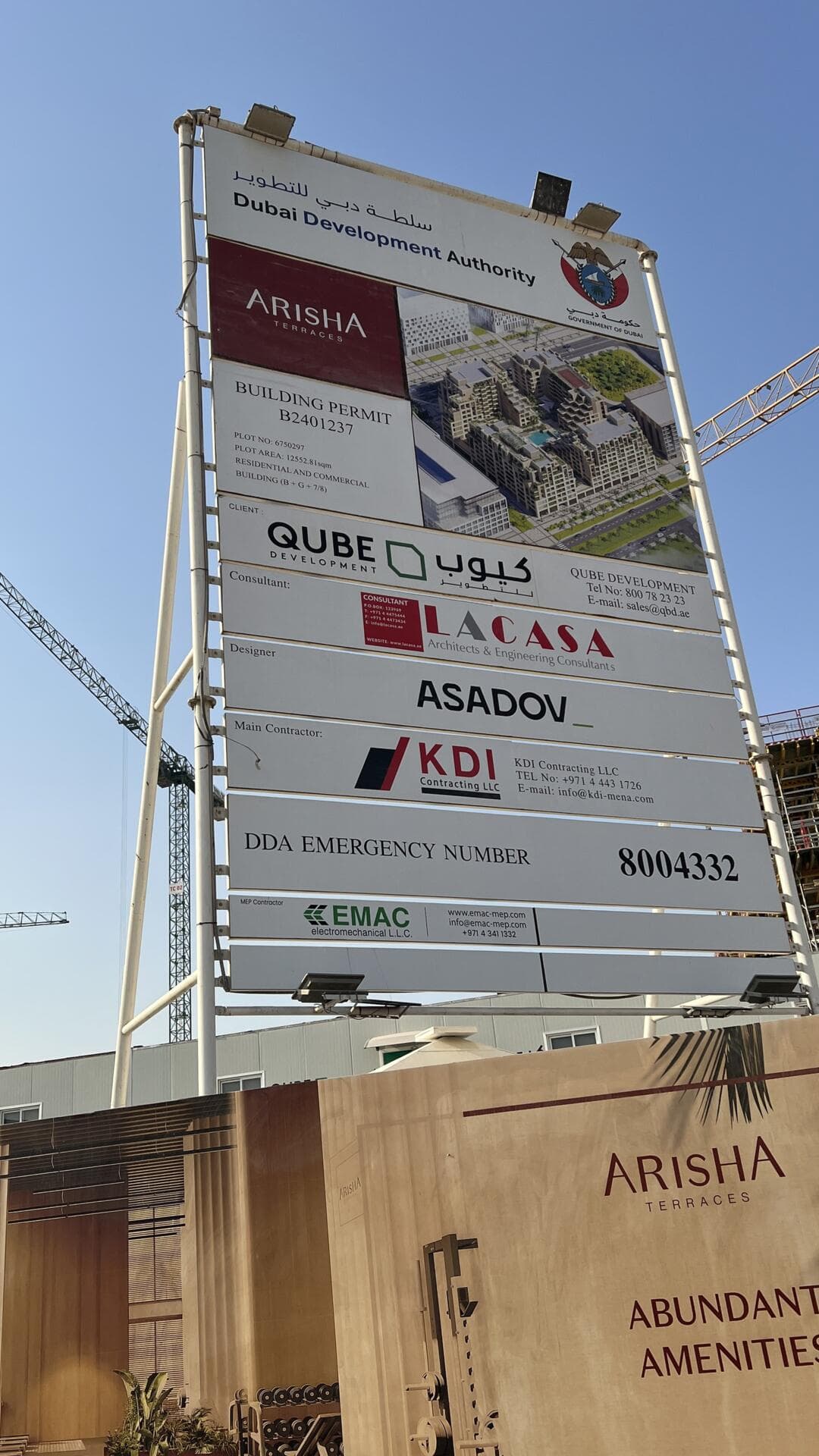 Arisha Terraces - Construction