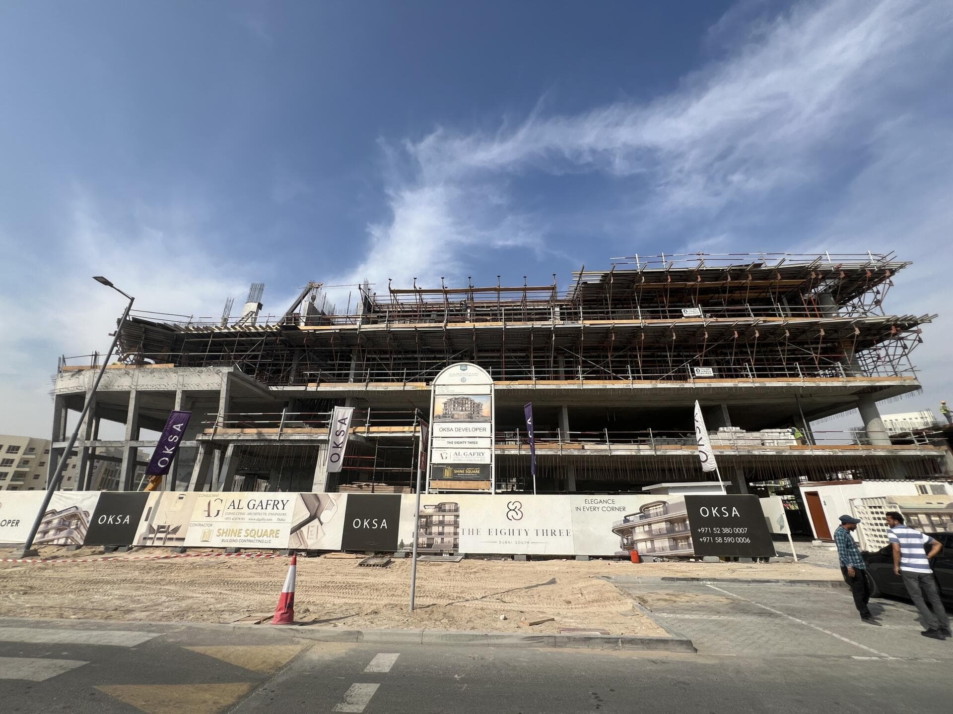 The Eighty Three - Construction