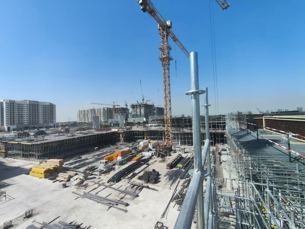 Haya on the Park - Construction
