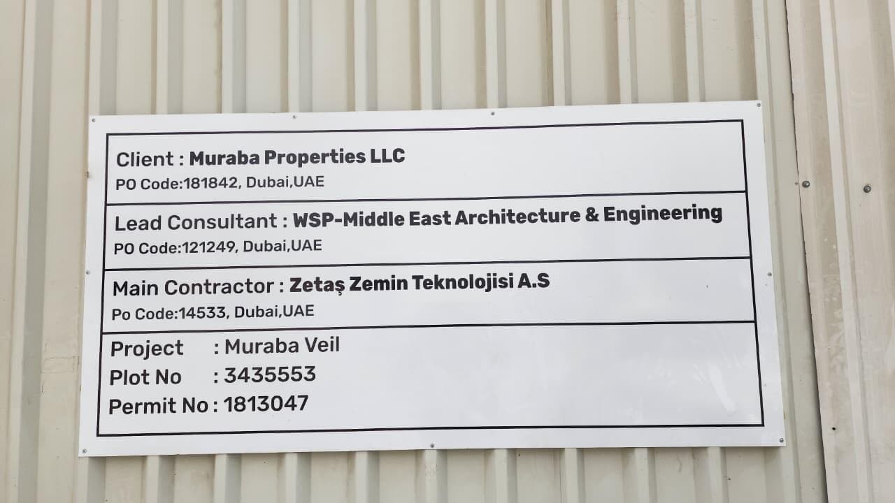 Muraba Veil - Construction