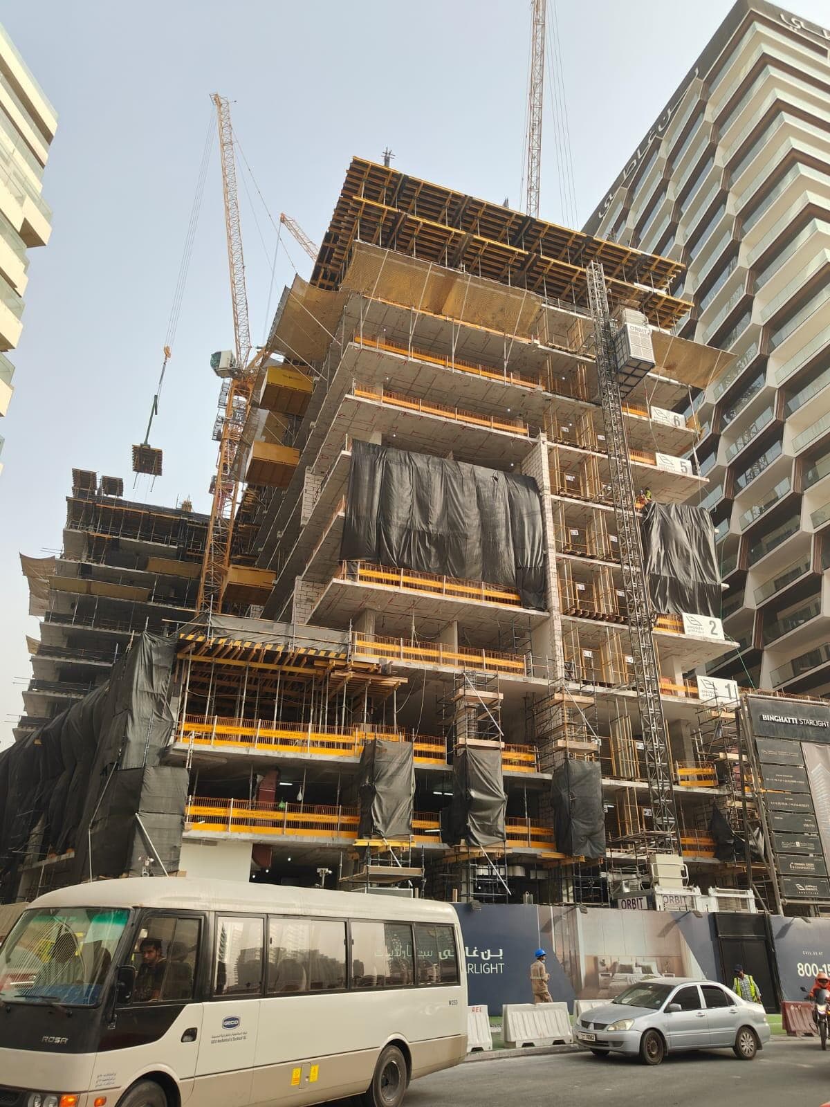Binghatti Starlight - Construction