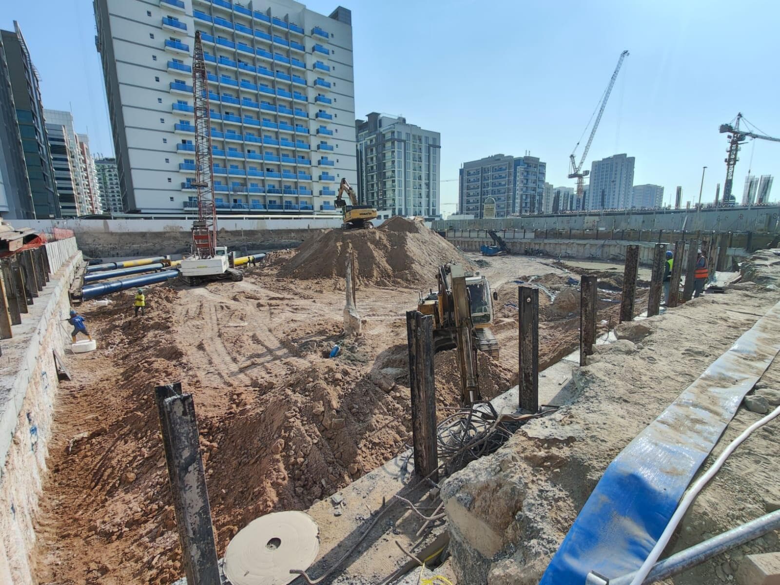 The Boulevard - Construction