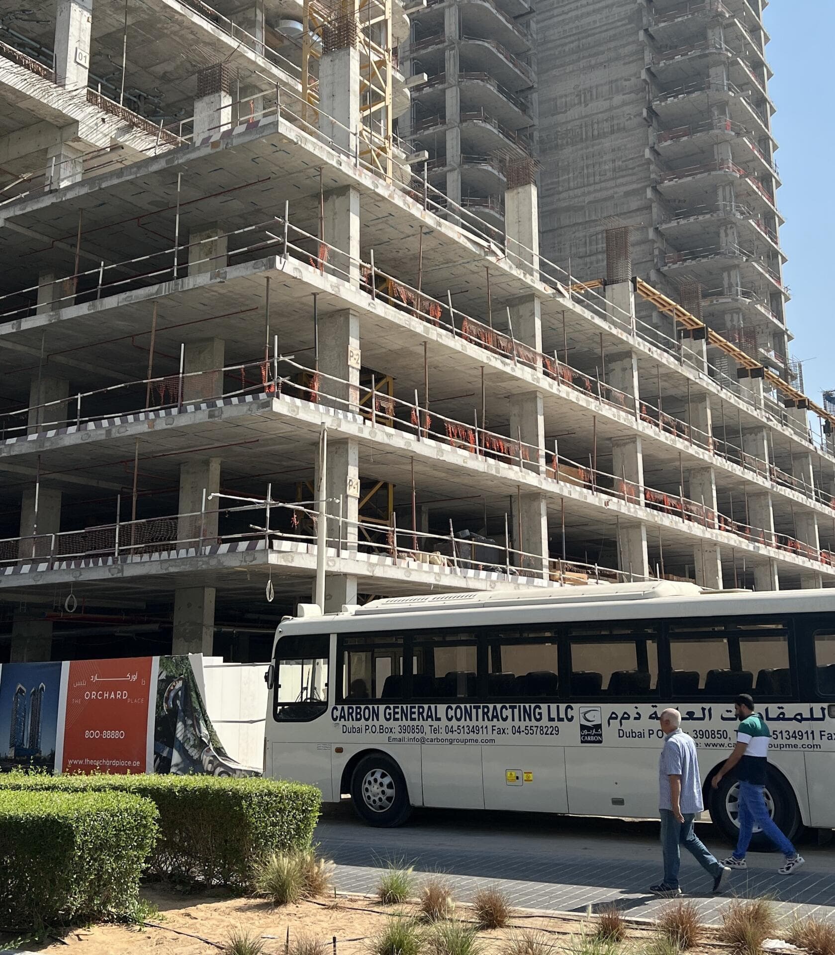 The Orchard Place - Construction