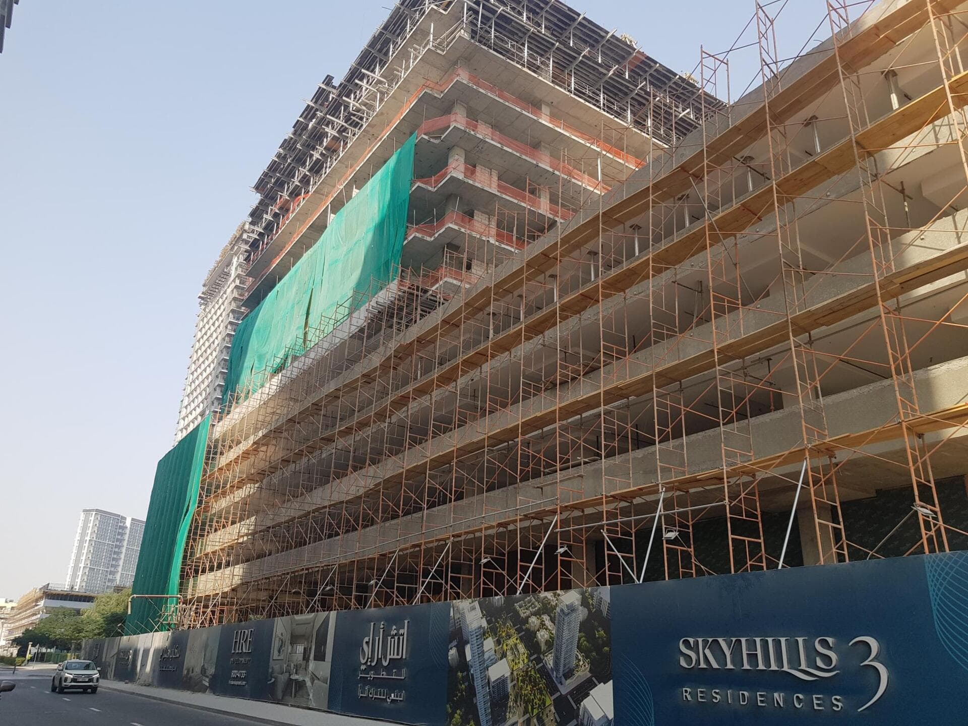 Sky Hills Residences 3 - Construction