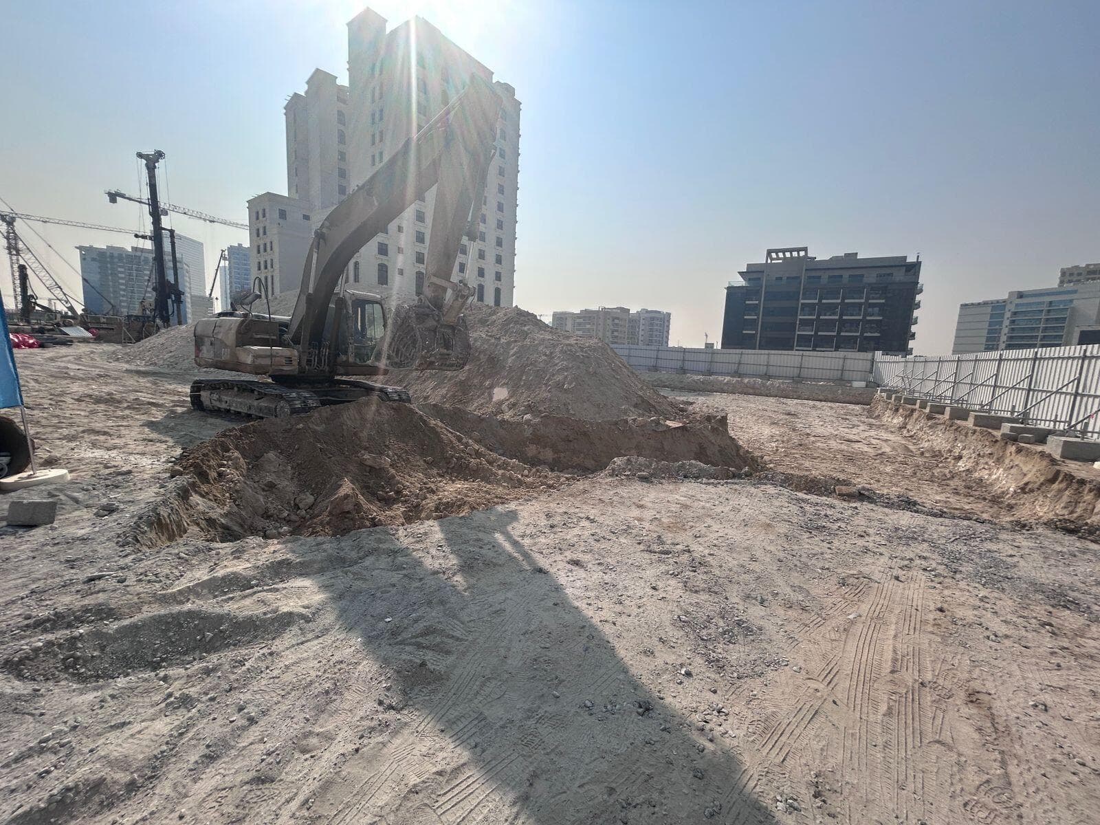 Floarea Oasis - Construction