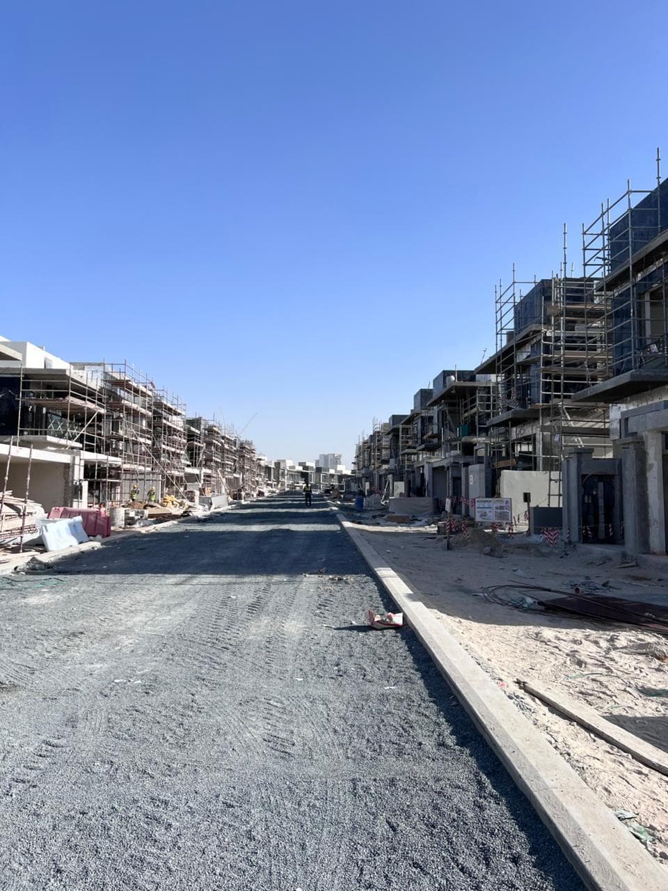 Venice Damac lagoons - Construction
