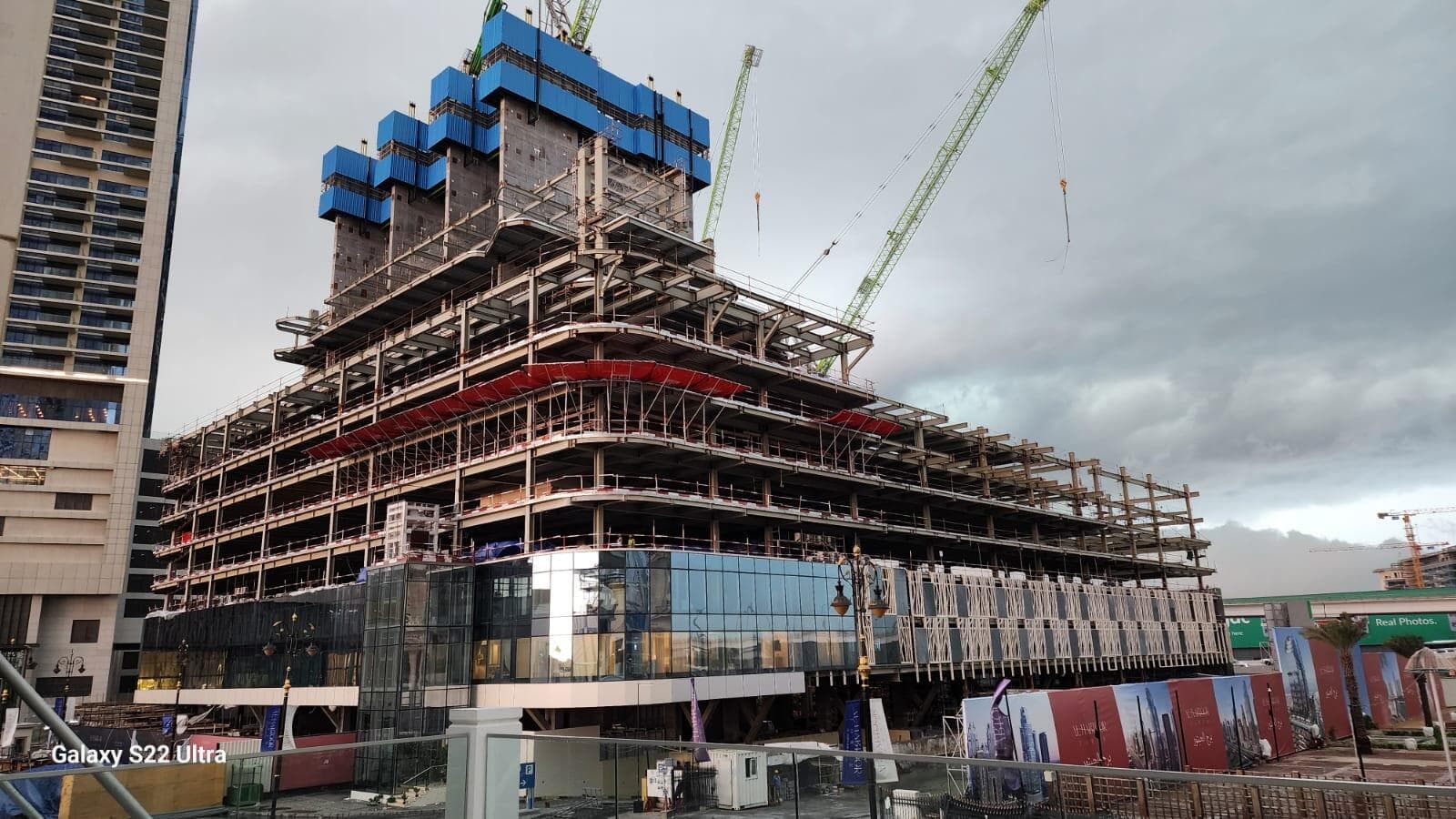 Al Habtoor Tower - Construction