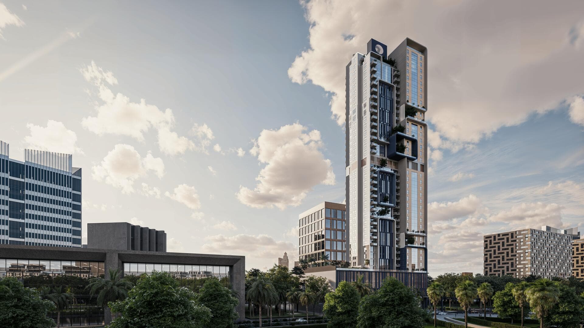 Nexara Tower - Renders