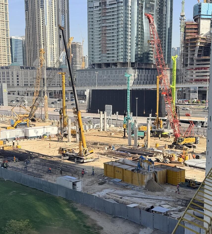 Safa Gate - Construction