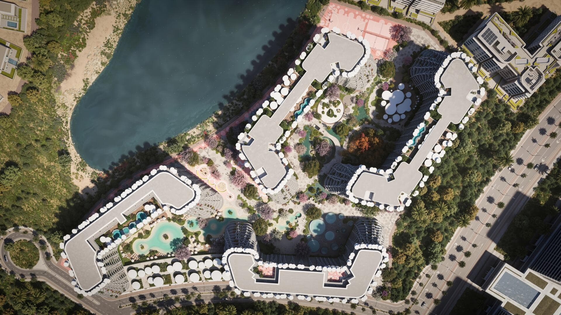 Sakura Gardens - Renders