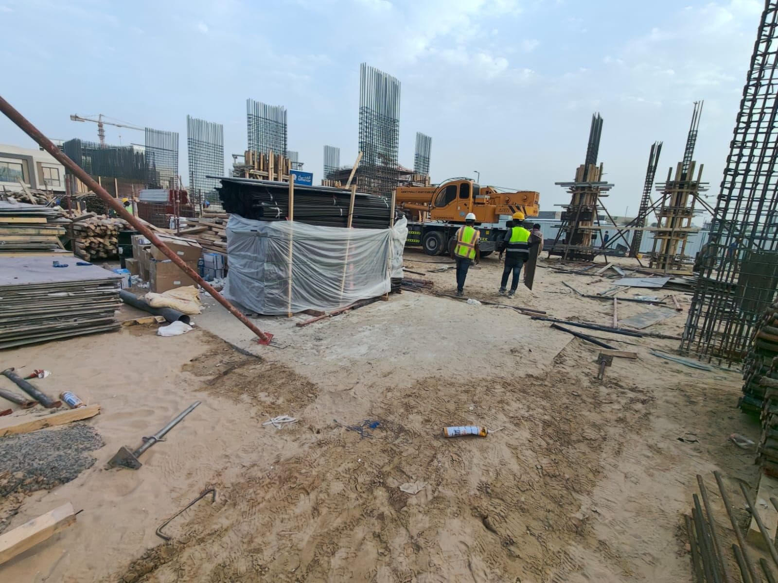 Oasis Residences - Construction