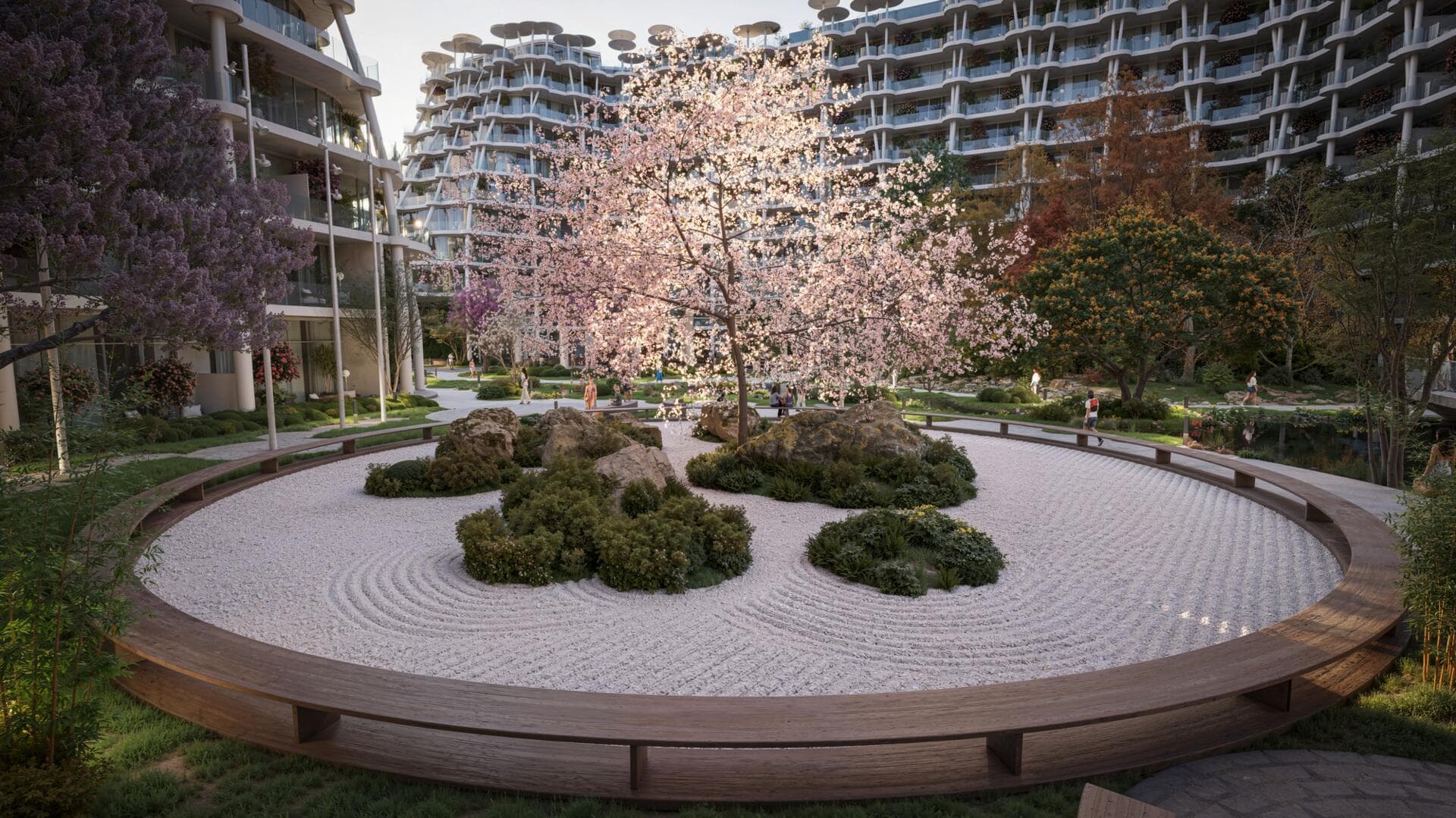 Sakura Gardens - Renders