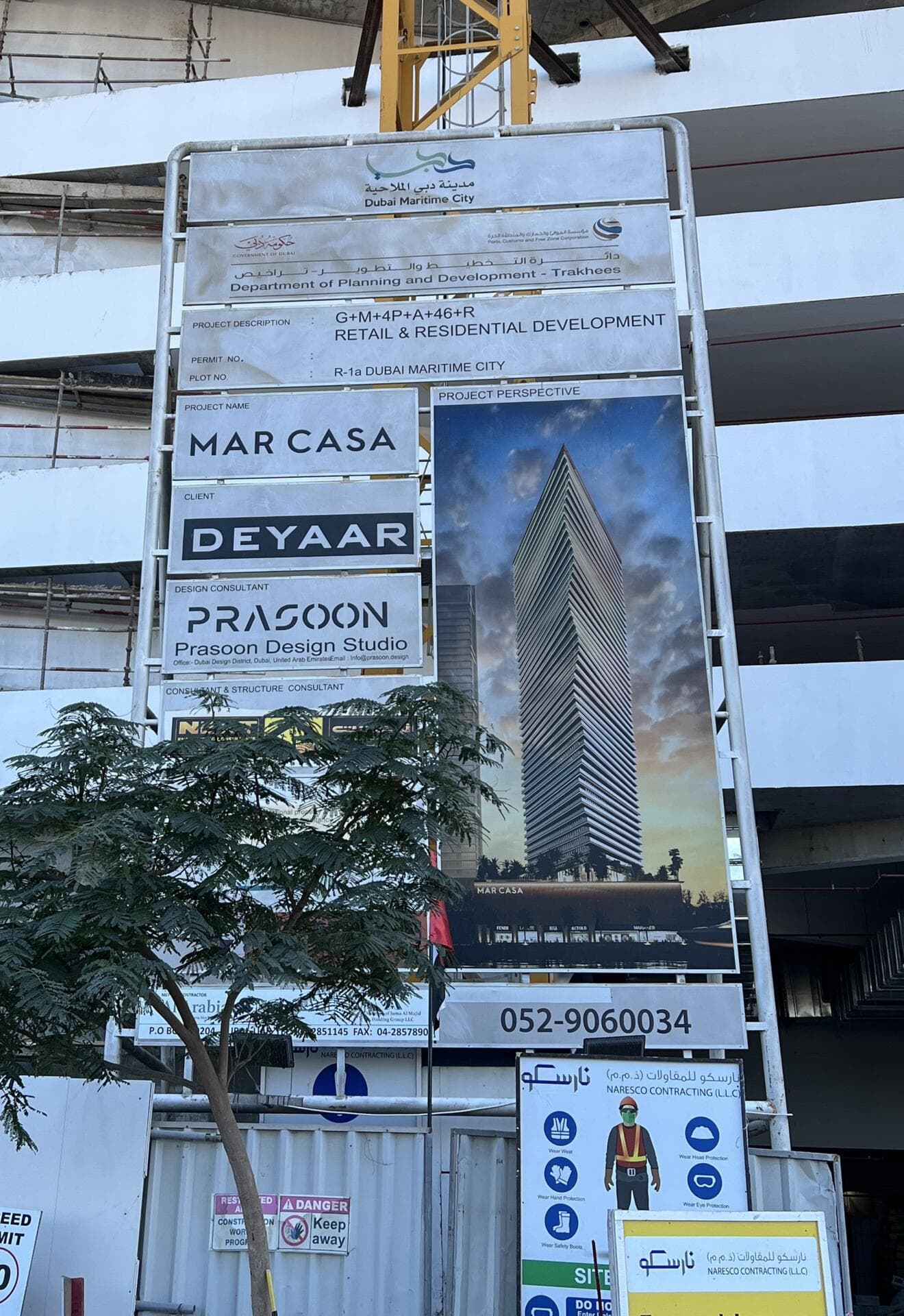 Mar Casa - Construction