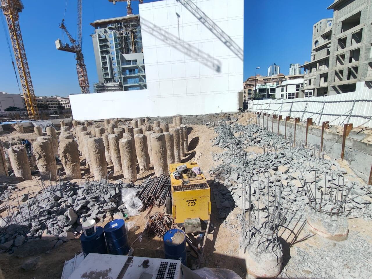 Q Gardens Aliya - Construction