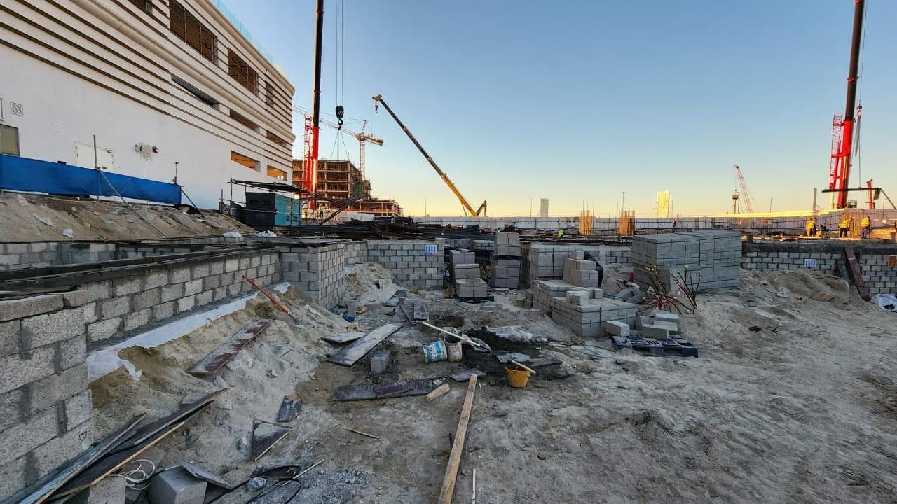 Beach Walk Grand 2 - Construction