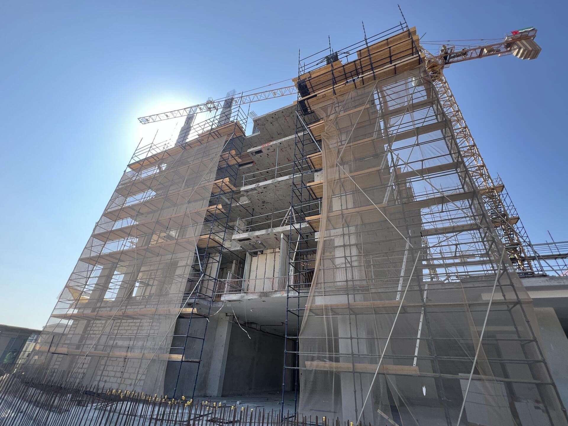 Laya Courtyard - Construction