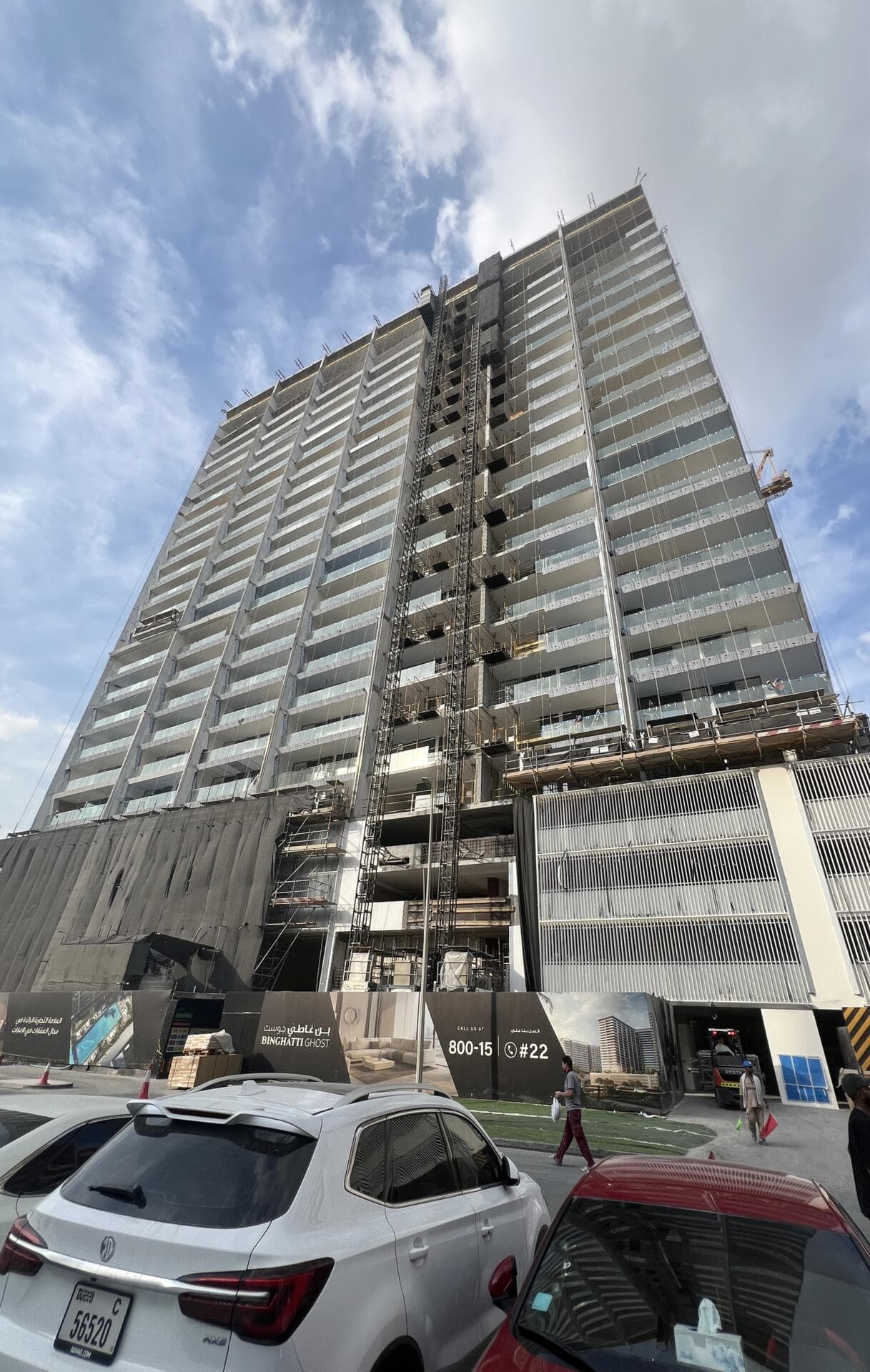 Binghatti Ghost - Construction